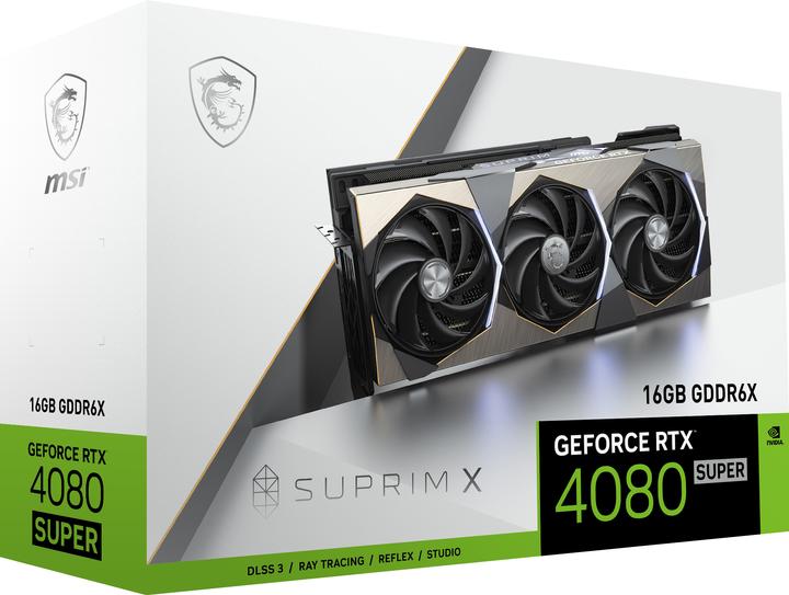 Produktbild MSI GeForce RTX 4080 SUPER SUPRIM X (16 GB)