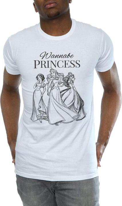 Immagine prodotto Disney Princess Wannabe Princess Maglietta Uomo (3XL)
