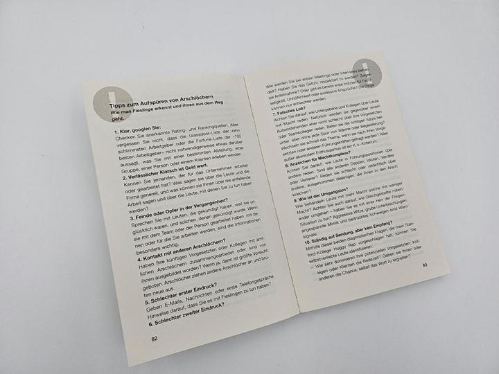 Actual product image Überleben unter Arschlöchern (German, Robert I. Sutton., Antoinette Gittinger, Thomas Pfeiffer, Hans-Peter Remmler, 2024)