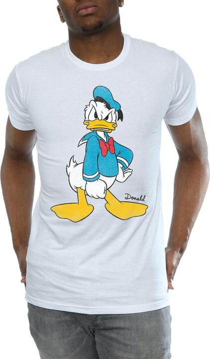 Actual product image Disney Mens Donald Duck Angry T-Shirt (XXL)