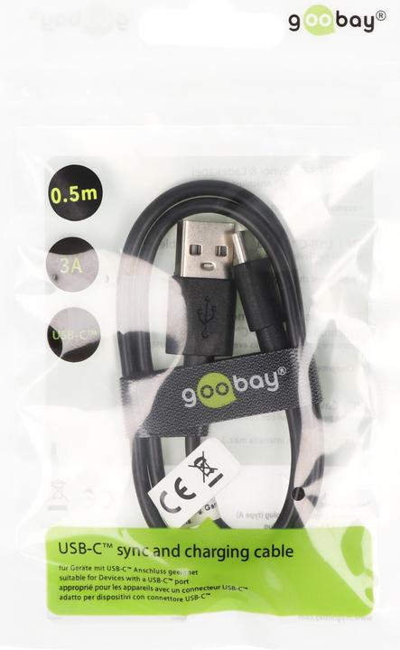 Produktbild AccuCell USB A – USB C (0.50 m)