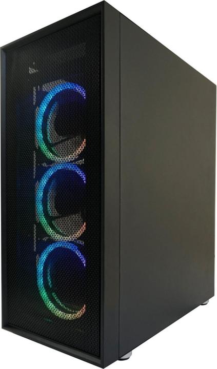 Actual product image LC-Power Case Gaming 802B-ON Black Wandererd X RGB black retail (ATX, mATX, Mini-ITX)