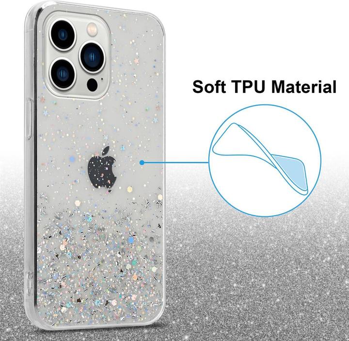 Immagine prodotto Cadorabo Copertura in TPU scintillante (Apple iPhone 13 Pro)