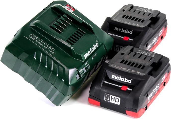 Produktbild Metabo MT 18 LTX BL QSL Akku Multitool 18 V Brushless Starlock Plus + 2x Akku 4,0 Ah + Ladegerät + m