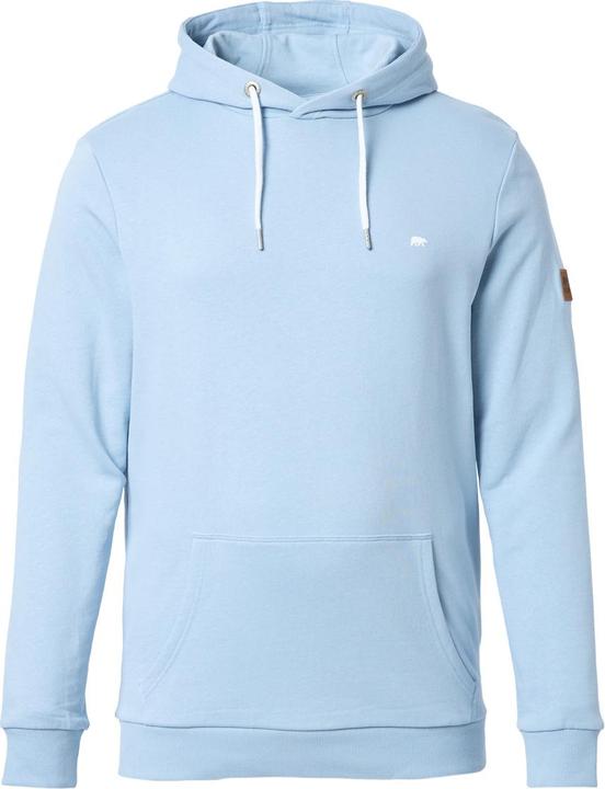 Produktbild Forsberg Hoodie mit Logo auf Brust und Rücken schwarz, pastellblau (S)