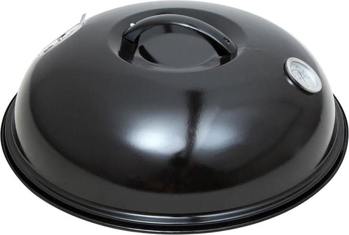Paella World Backhaube 42cm mit Thermometer (42 cm, Metall)