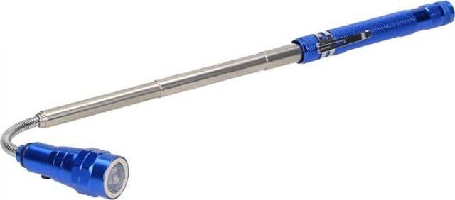 Actual product image Orno Torch Telescopic torch 17-57 cm, 3 LED, 4 x LR44, bendable star head, magnet, WL-9 (57 cm)