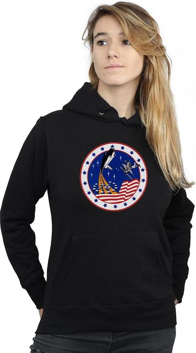 Actual product image Nasa Womens/Ladies Classic Rocket 76 Hoodie (S)