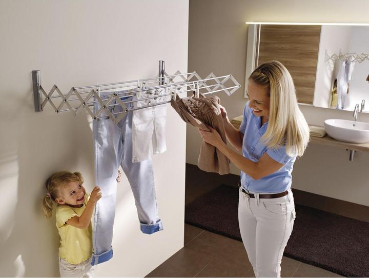 Immagine prodotto Artweger Asciugatrice a muro Ruck Zuck 80 cm argento (6.70 m)