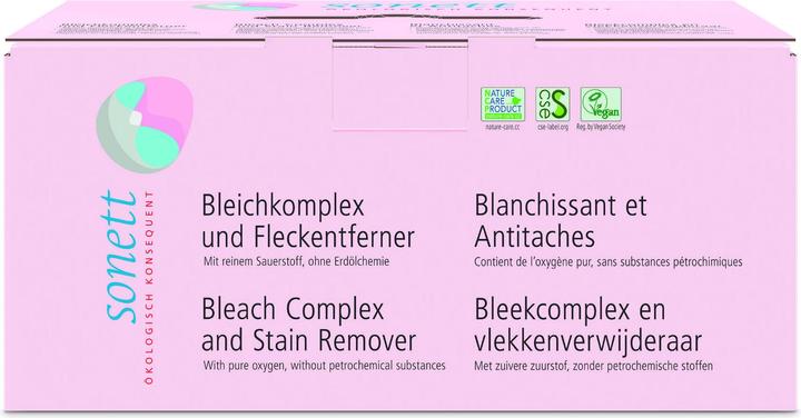 Sonett Complexe de blanchiment et détachant (50 Cycles de lavage, Poudre)