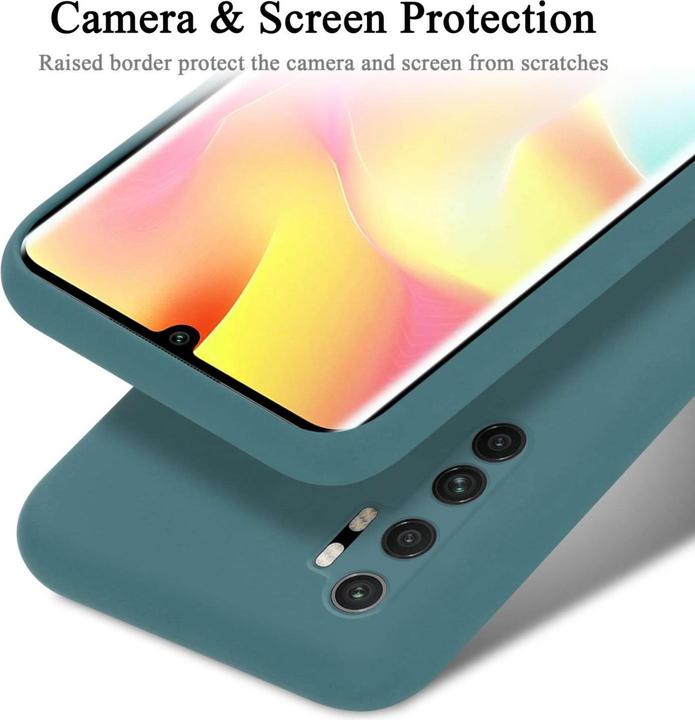 Image du produit Cadorabo Coque pour Xiaomi Mi NOTE 10 LITE TPU Liquid Silicone Case (Mi Note 10 Lite)
