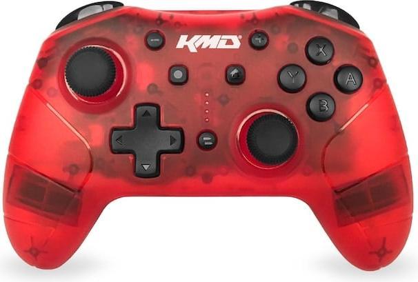 Image du produit KMD Manette sans fil Nintendo Switch Pro rouge (Switch)