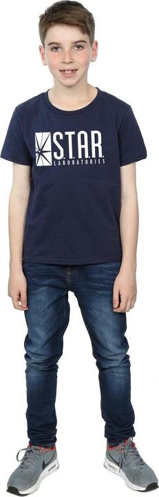 Actual product image Boys The Flash Star Labs T-Shirt (140, 146)