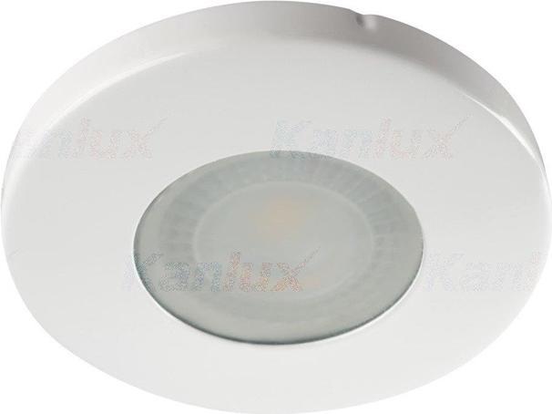 Immagine prodotto Kanlux Plafoniera FLINI IP44 DSO-W bianca rotonda senza cornice 33123 (G5.3)