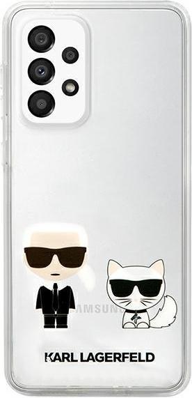 Produktbild Karl Lagerfeld KLHCA33CKTR A33 5G A336 hard case Transparent Karl amplifier Choupette (Samsung Galaxy A33 5G)