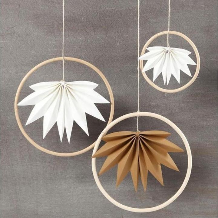 Image du produit Creativ Company articles en bois anneaux de bambou