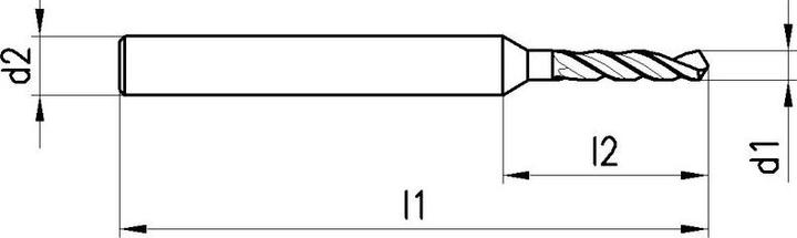 Produktbild Titex Spiralbohrer (0.60 mm)
