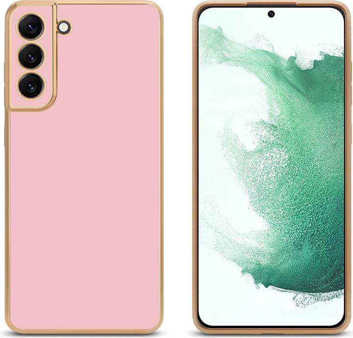 Produktbild Cadorabo Hülle für Samsung Galaxy S21 PLUS im TPU mit Kameraschutz LM130 Style (Samsung Galaxy S21+)