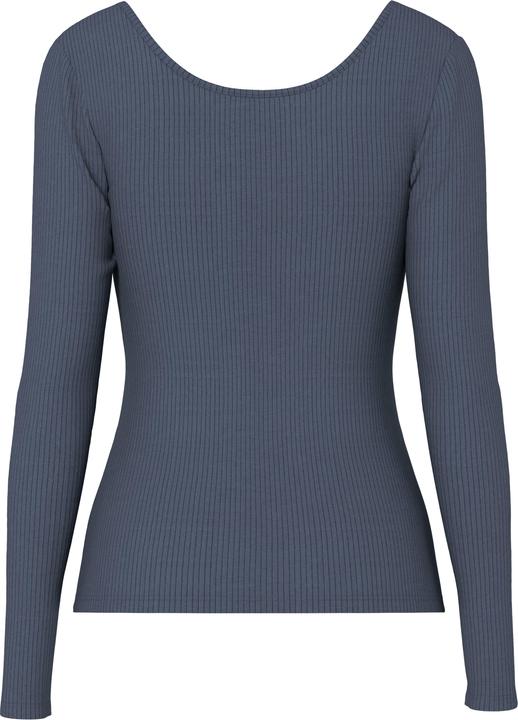 Actual product image Pieces Front buttoned ribbed top (XL)
