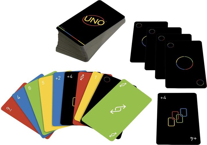 Produktbild Mattel Games Uno Minimalista (Deutsch, Englisch, Französisch, Italienisch)
