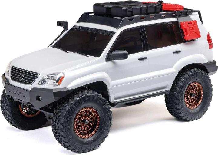 Axial Scale Crawler SCX24 Lexus GX470, Weiss RTR 1:24 (RTR Ready-to-Run)
