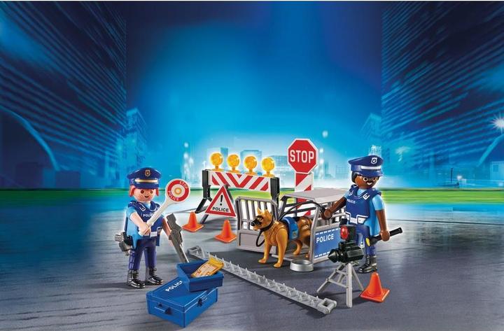 Actual product image Playmobil Police roadblock (6878, Playmobil City Action)