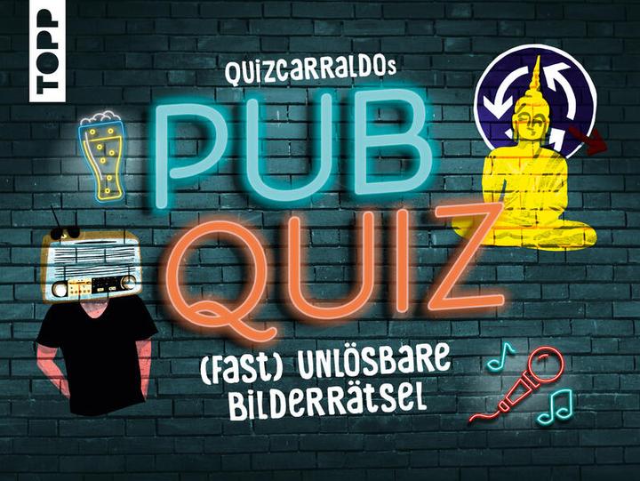 Produktbild Quizcarraldo’s Pub Quiz. (Fast) unlösbare Bilderrätsel (Deutsch)