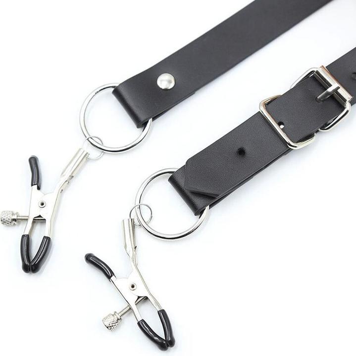 Immagine prodotto Ohmama Fetish Leg Bondage Strap Clit Clamps