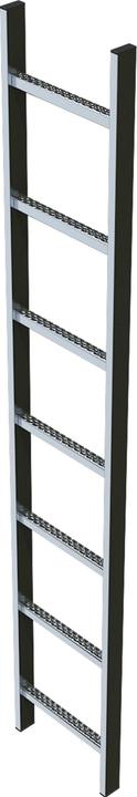 Produktbild Zarges Schachtleiter Edelstahl 4 Sprossen LW300 mm (Gerüst, 112 cm)