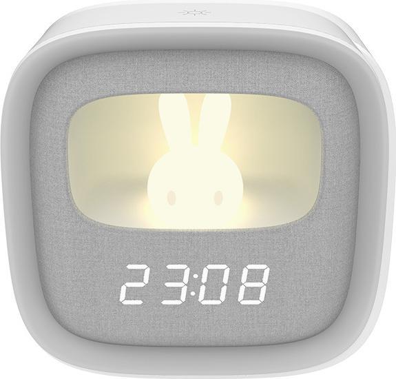 Immagine prodotto Forever Light Sveglia con luce notturna a LED Bunny PURE FNL-06 AURORA quadrato bianco