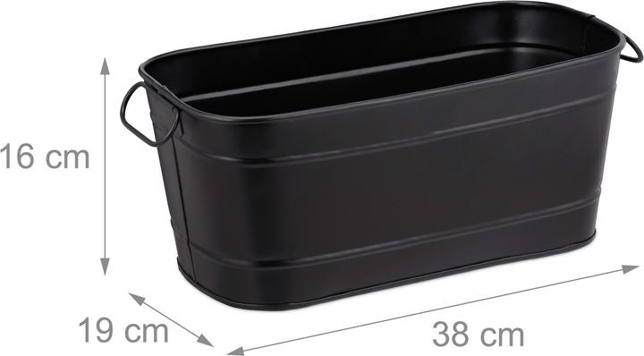 Produktbild Relaxdays Blumenkasten (38 cm)