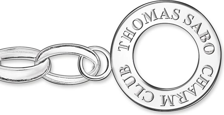 Produktbild Thomas Sabo Charm-Armband Classic Gross (20 cm, Silber)