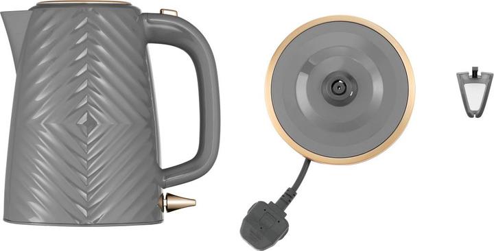 Produktbild Russell Hobbs 26382-70 Groove Wasserkocher grau (1.70 l)