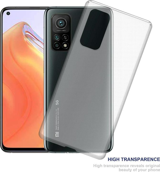 Actual product image Cadorabo TPU Ultra Slim AIR Cover (Mi 10T, Mi 10T Pro)