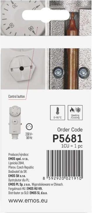 Actual product image Emos P5681