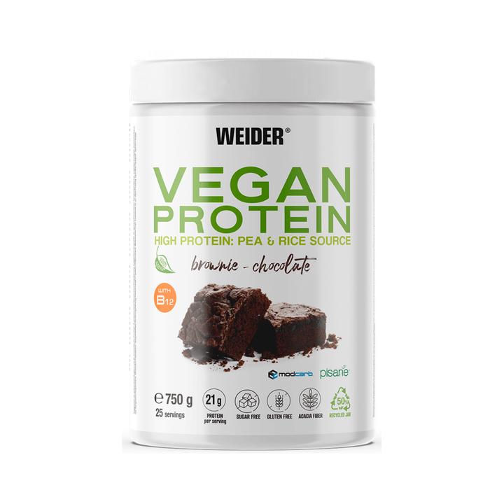Produktbild Weider Vegan Protein (Brownie-Schoko, 1 Stk., 750 g)