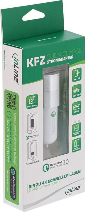 Actual product image InLine Power adapter