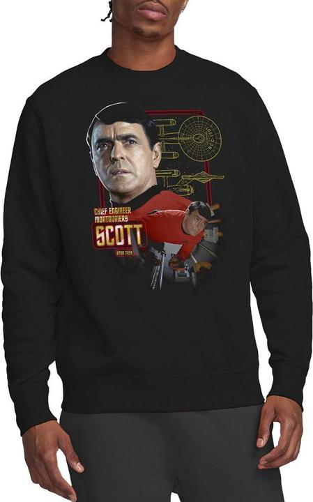 Actual product image Unisex Adult Chief Engineer Scott Sweatshirt (XL)