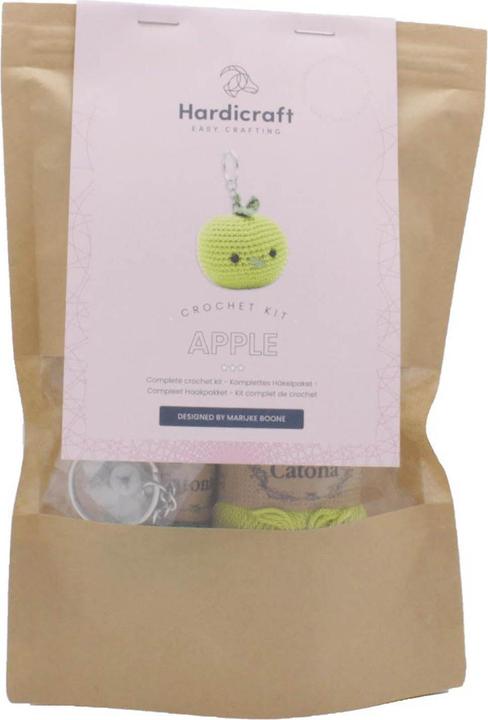 Produktbild Hardicraft Taschenanhänger Apfel - Häkelset