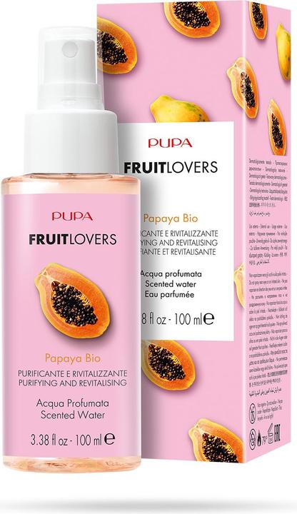 Actual product image Pupa Milano Fruit Lovers Scented Water 002 Papaya 100ml (Eau de cologne, 100 ml)
