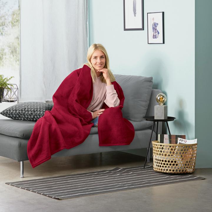 Actual product image Erwin Müller Living blanket 2-pack (100 x 150 cm)