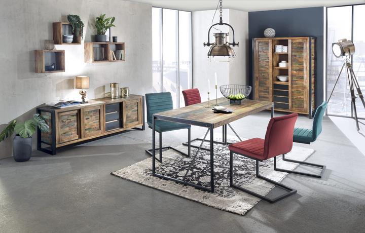 Immagine prodotto SIT Möbel Credenza Vintage colorata Agra colorata 180cm (65 x 180 x 40 cm)
