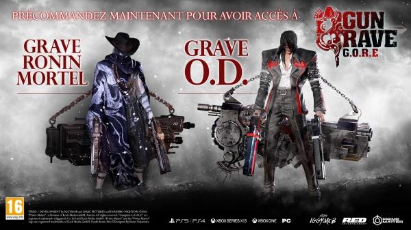 Actual product image Gungrave: G.O.R.E. Day One Edition (PS5, FR)