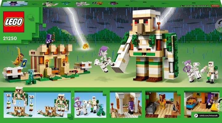 Image du produit LEGO 21250 La forteresse du golem de fer (21250, LEGO Minecraft)
