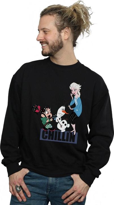Immagine prodotto Disney Wreck It Ralph Elsa And Vanellope Felpa Uomo (XXL)