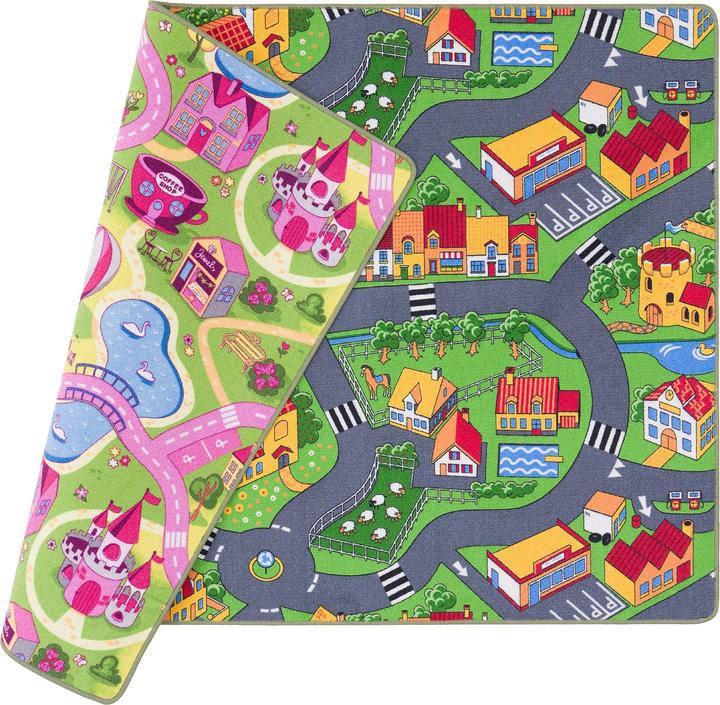 Actual product image Pergamon Strassenteppich Beidseitig Strassenlandschaften (160 x 240 cm)