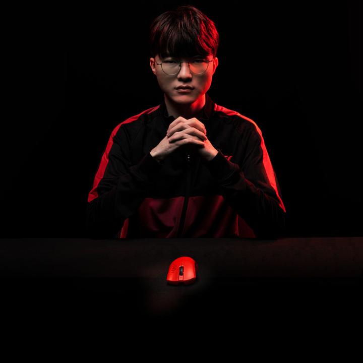 Produktbild Razer Deathadder V3 Pro Faker Edition (Kabellos, Kabelgebunden)