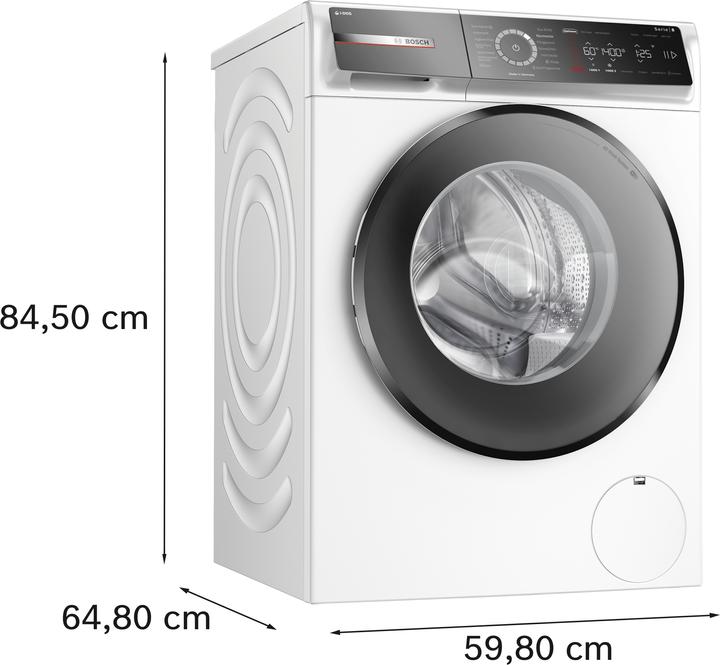 Actual product image Bosch Hausgeräte WGB244A40 (9 kg, Left)