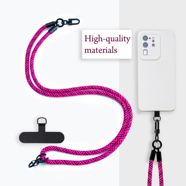Image du produit Cadorabo Chaîne de téléphone portable pour WIKO VIEW MAX Necklace Coque