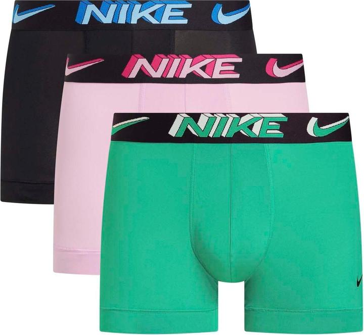 light pink, Black, Green